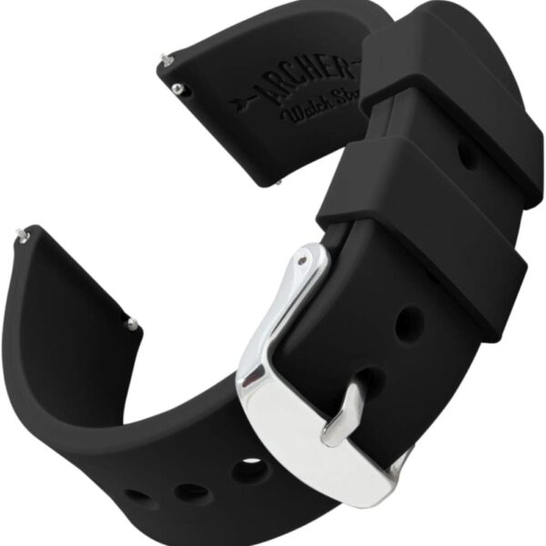 Archer Watch Straps - Soft Silicone Quick Release Watch Bands
