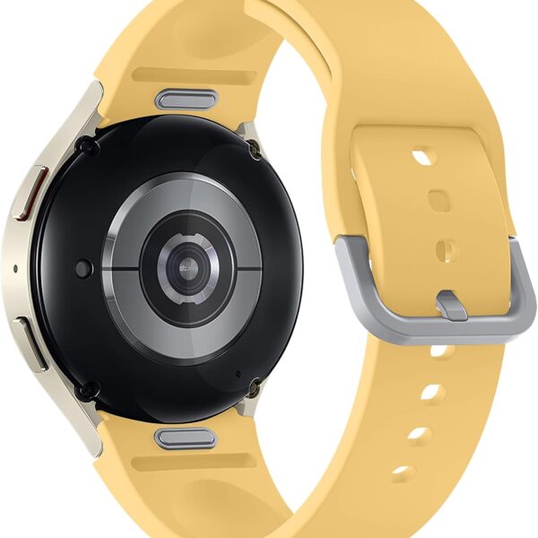 One-Click Bands Compatible with Samsung Galaxy Watch 7/6/5/4/FE 40mm 44mm/6 Classic 43mm 47mm/5 Pro 45mm, No Gap Silicone Soft Sport Replacement Strap for Galaxy Watch 4 Classic 42mm 46mm Women Men