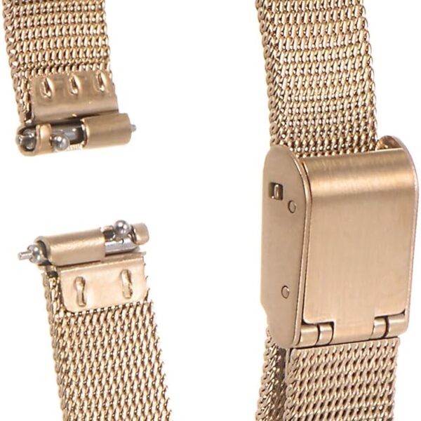 HARFINGTON Stainless Steel Mesh Watch Band Quick Release Adjustable Metal Watch Strap for Men Women